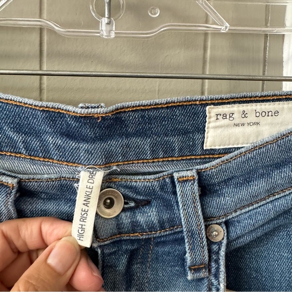 Rag & Bone Dre High Rise Ankle Denim Jeans Size - Picture 10 of 14